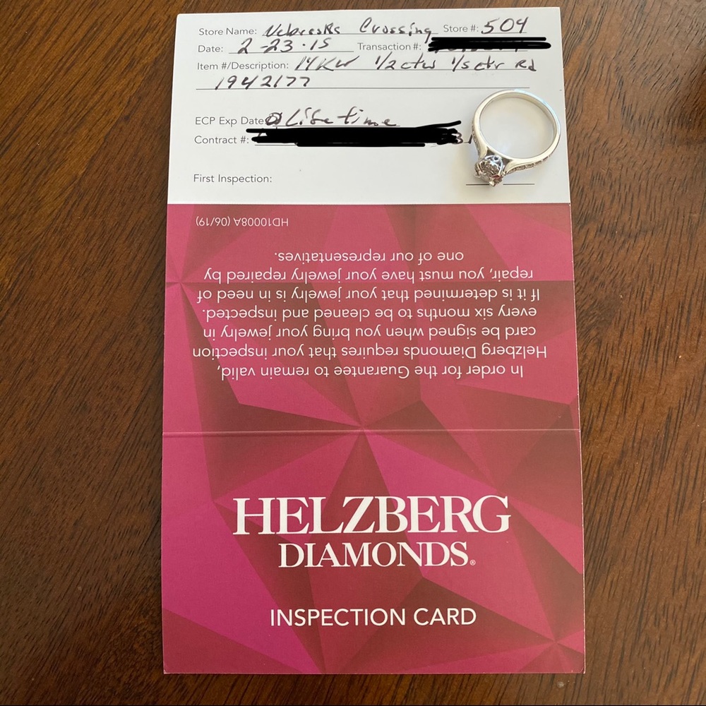 Helzberg 14KW 1/2 CTW Diamond Ring, Engagement Wedding, Bridal - Picture 12 of 17
